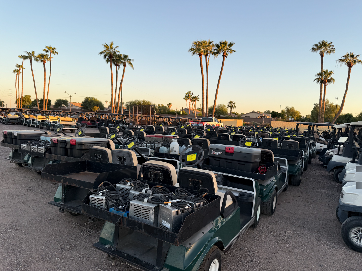 Club CarUtilityElectricGreen