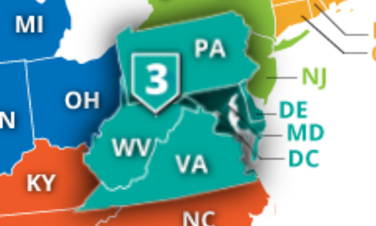 Zone 3: Wholesale Golf Carts - Delaware, DC, Maryland, Pennsylvania, Virginia & West Virginia