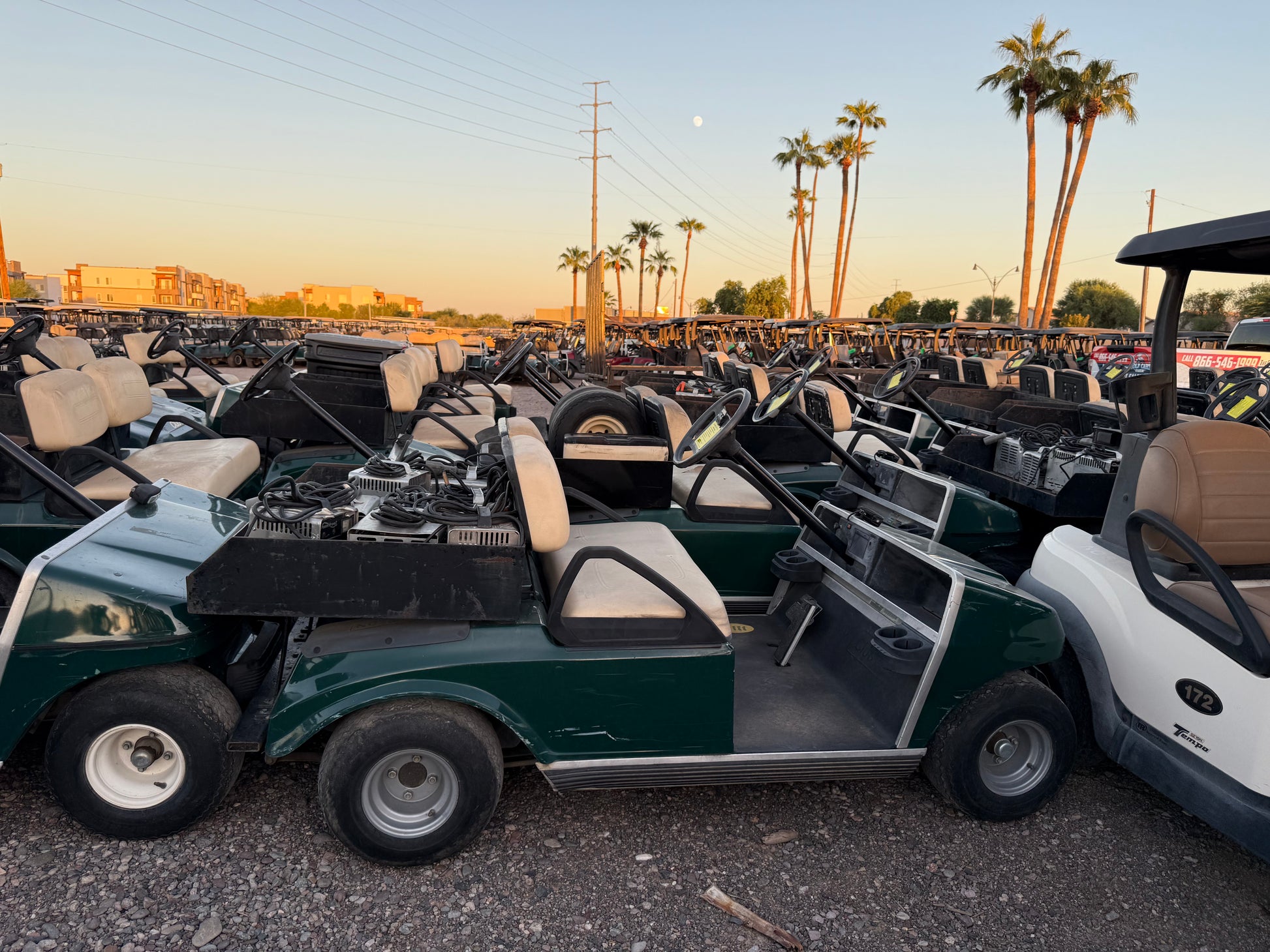 Club CarUtilityElectricGreen